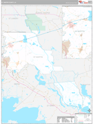 St. Martin Parish (County), LA Digital Map Premium Style